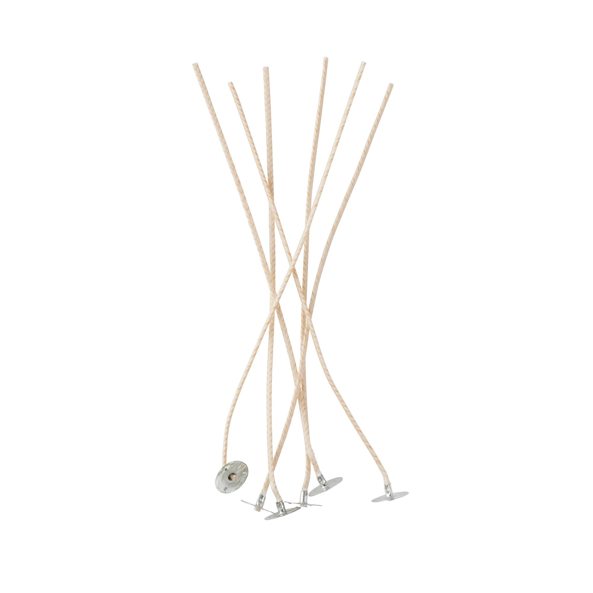 12 Packs: 6 ct. (72 total) 9" Flat Braid Wicks & Clips by Make Market®